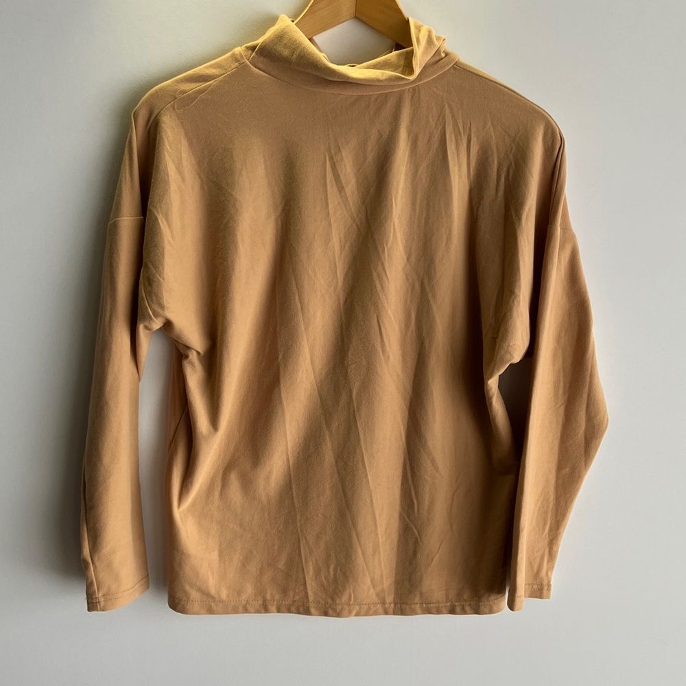 Tan Long Sleeve Top/Skirt Combo